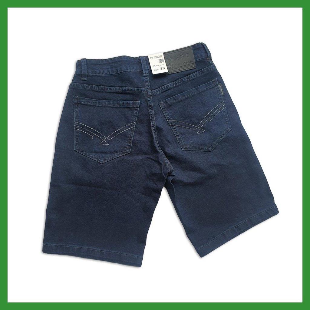 Quần short jean thun, chất co giãn tốt - Quần short nam size từ 40kg đến 65kg - NH Shop