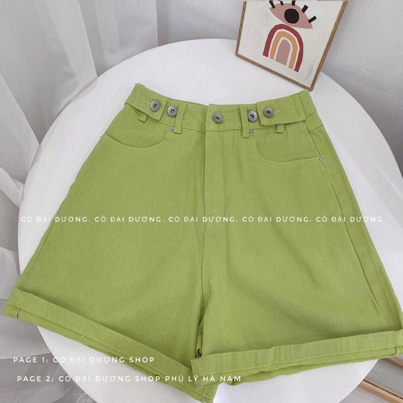 Quần ngố xanh cốm 22138