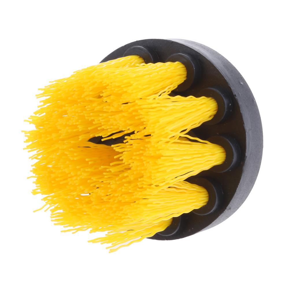 Set of 3 Brush Drill Attachment Kit Drill Powered Home Cleaning Brush Set