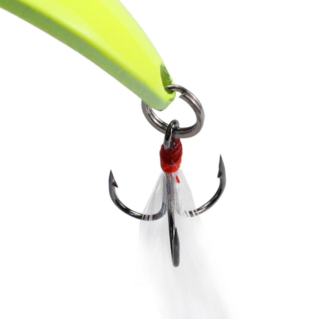 10 PCS Metal Luminous Fishing Lures Hard Baits for Outdoor Night Fishing 5g