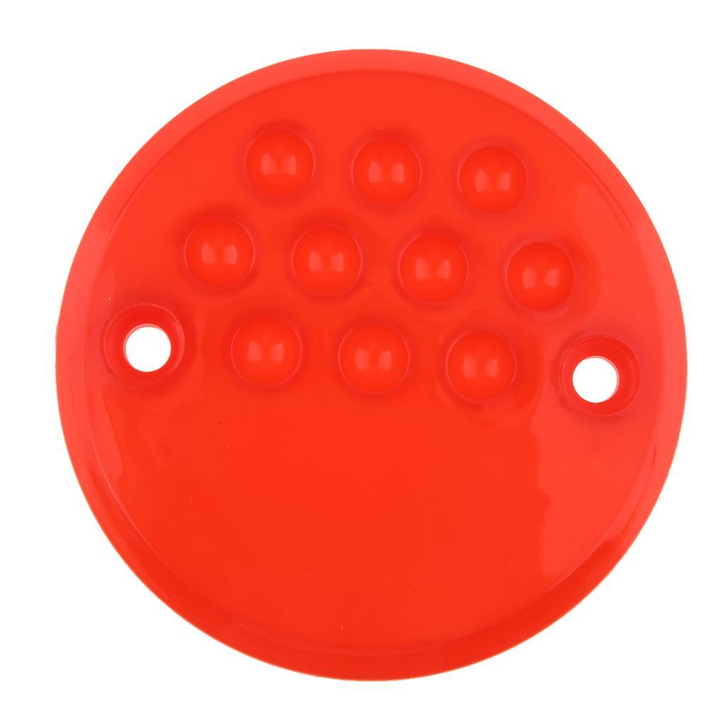 2-4pack Motorcycle Engine Crank Case Cover Guard for Kawasaki Z750 Z1000 Red
