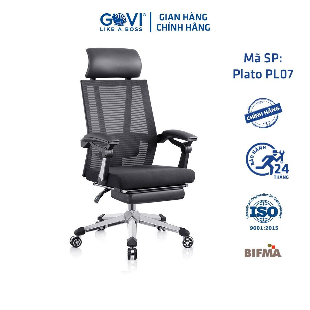 Ghế công thái học GOVI Ergonomic Plato PL07 Thiết kế bảo vệ sức khỏe