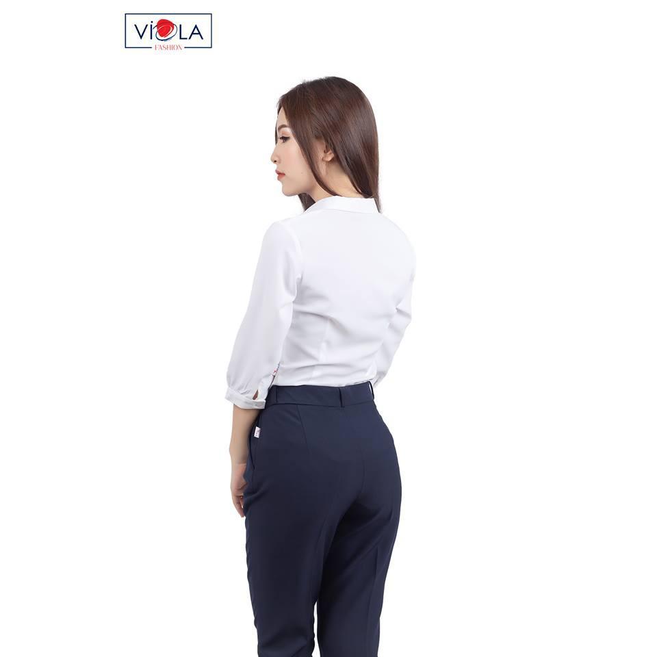 VIOLA- Quần Baggy công sở co giãn, siêu mềm, siêu mịn - Q1605