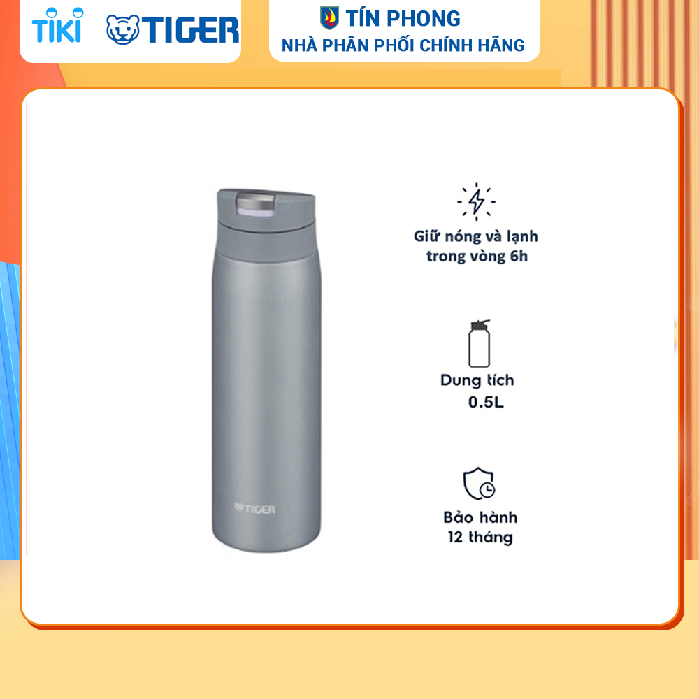 Bình Giữ Nhiệt Lưỡng Tính Tiger MCX-A502 - Thương hiệu Nhật Bản - Cấu tạo 3 Lớp - Cách nhiệt chân không - Khả năng giữ nhiệt ấm, lạnh - Hàng chính hãng