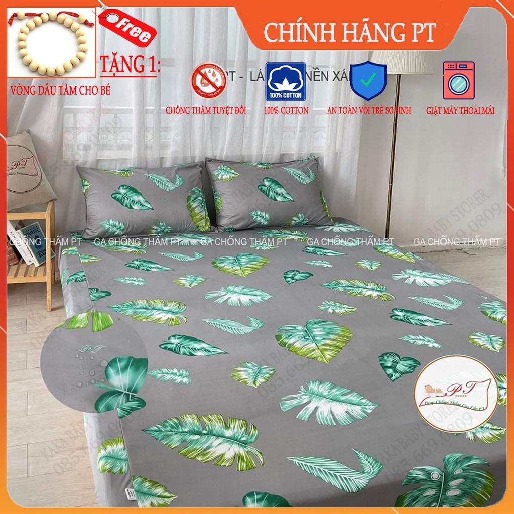 Ga chống thấm cho bé chất liệu cotton cao cấp, chống thấm nước tuyệt đối, bé tè lau là sạch