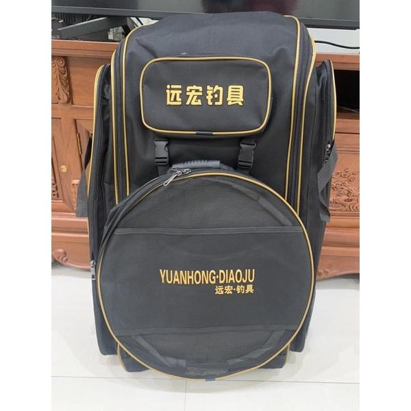 Balo đựng ghế câu kèm rọng cá