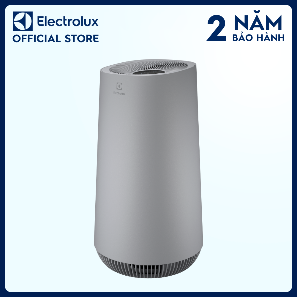Máy lọc không khí Electrolux 4 bước lọc Flow A4 cho phòng có diện tích 53m² - FA41-402GY - Lọc sạch bụi mịn và khử mùi, cảm biến đo chất lượng khí và điều chỉnh bộ lọc
