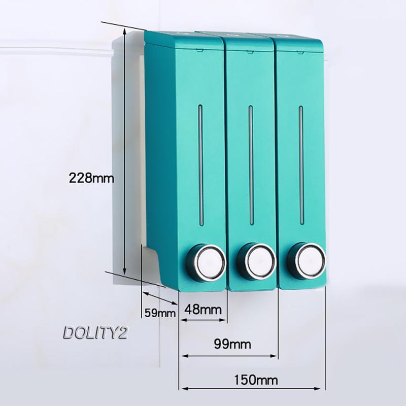 Bộ 2 Hộp Đựng Xà Phòng Treo Tường 320ml
