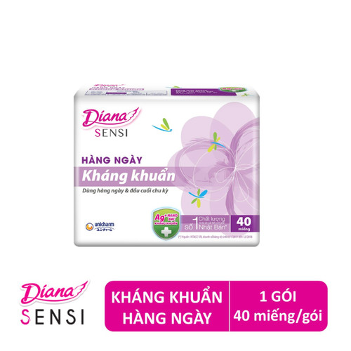 DIANA SENSI HÀNG NGÀY KHÁNG KHUẨN 40 miếng