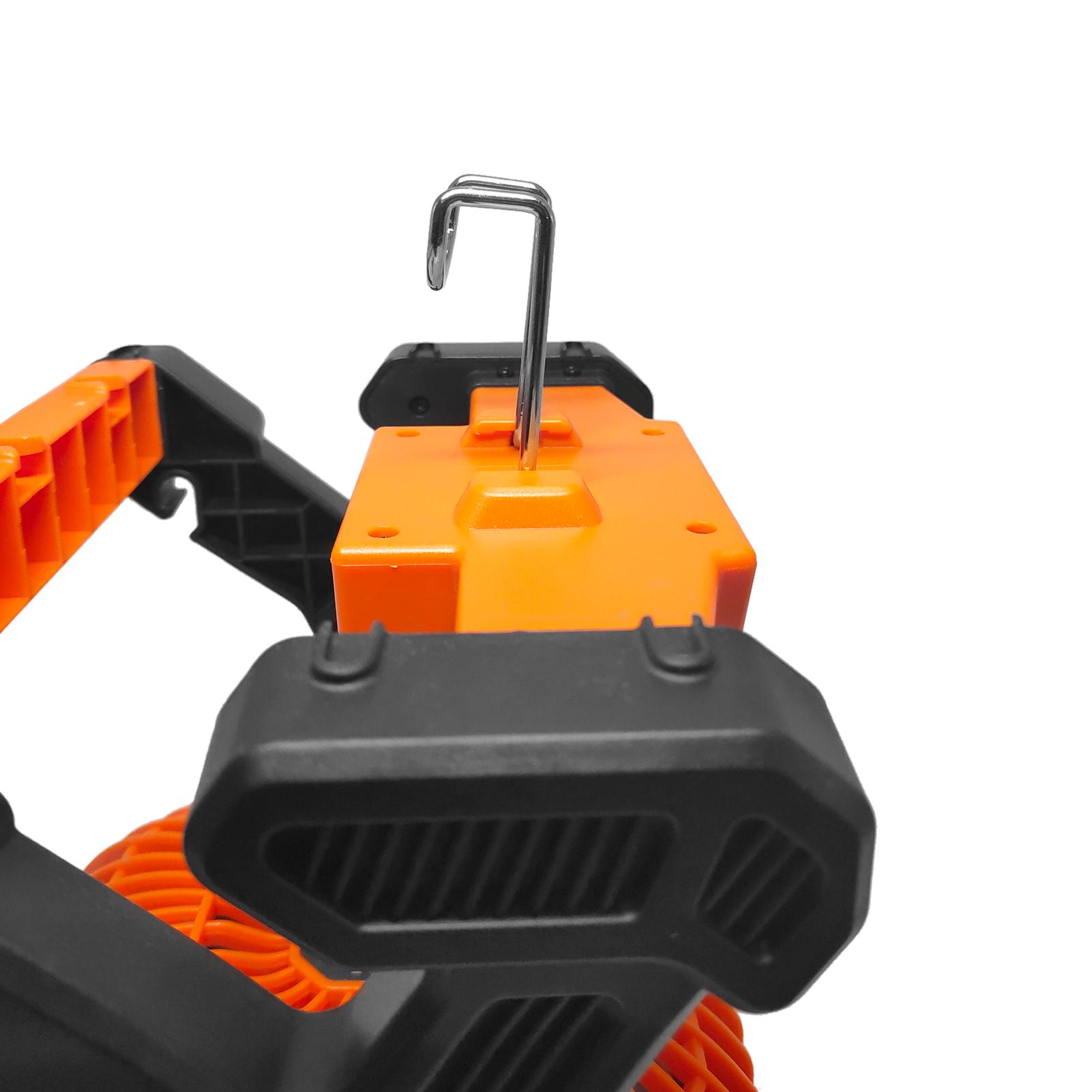 Quạt Máy Cắm Trại Kèm Đèn Pin 2 Trong 1 Tiện Nghi Phù Hợp Hoạt Động Ngoài Trời