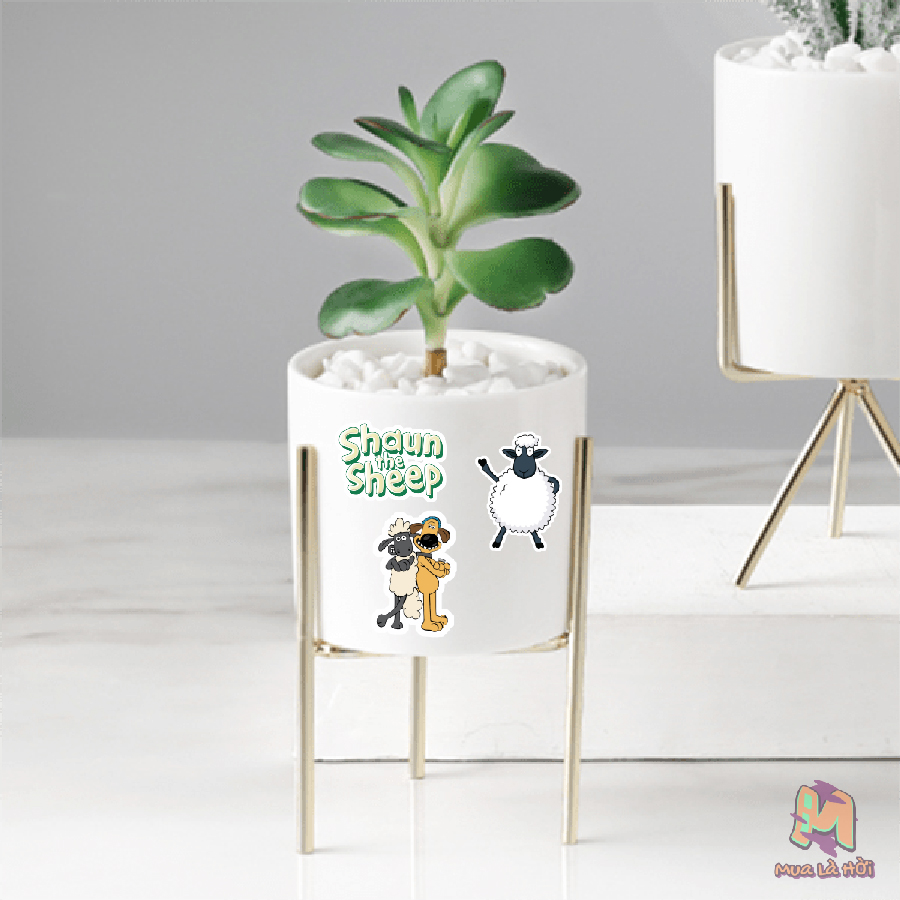 Miếng dán Stickers phim Shaun the Sheep Movie