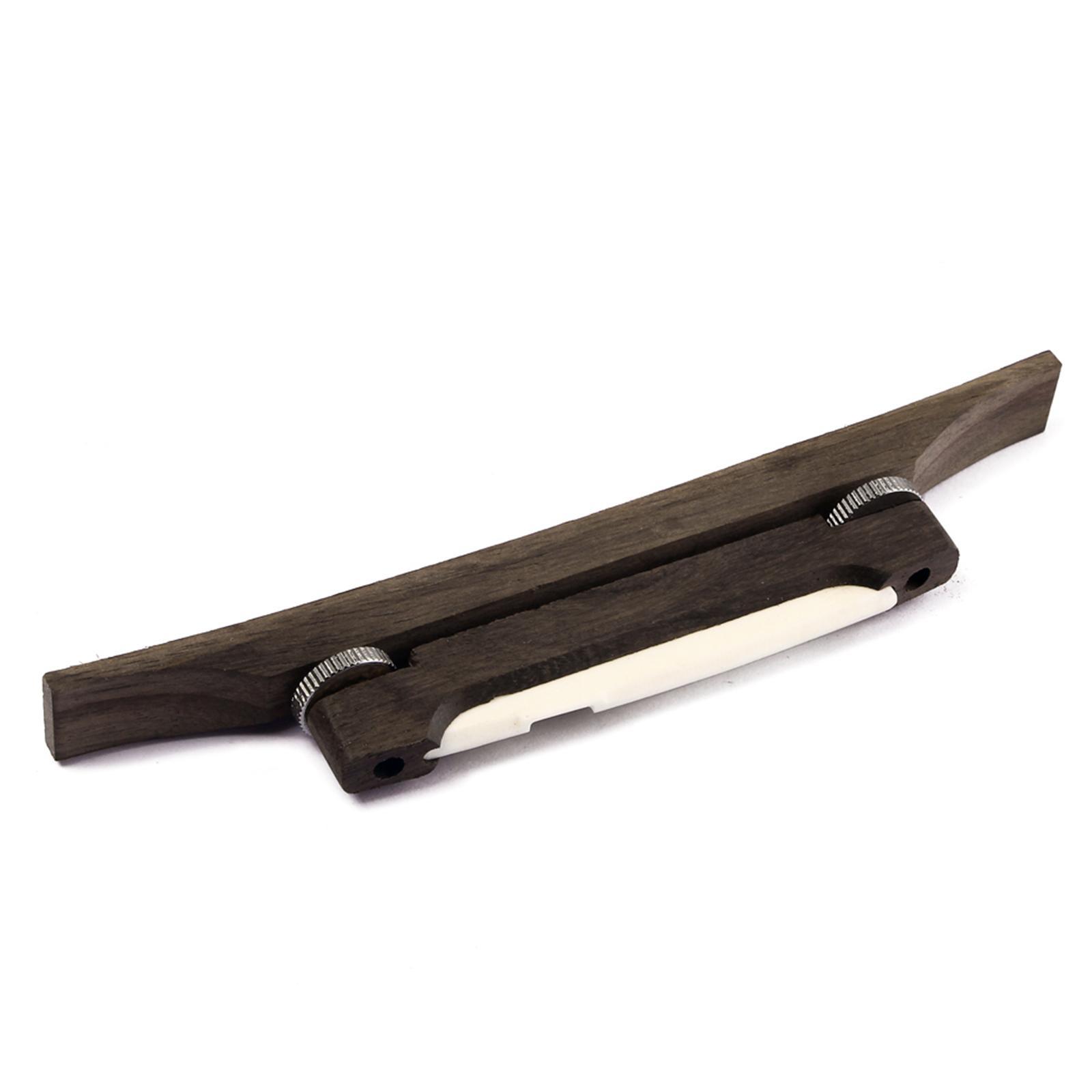 Archtop Jazz Guitar Rosewood Bridge with Bone Saddle High Quality Accessory