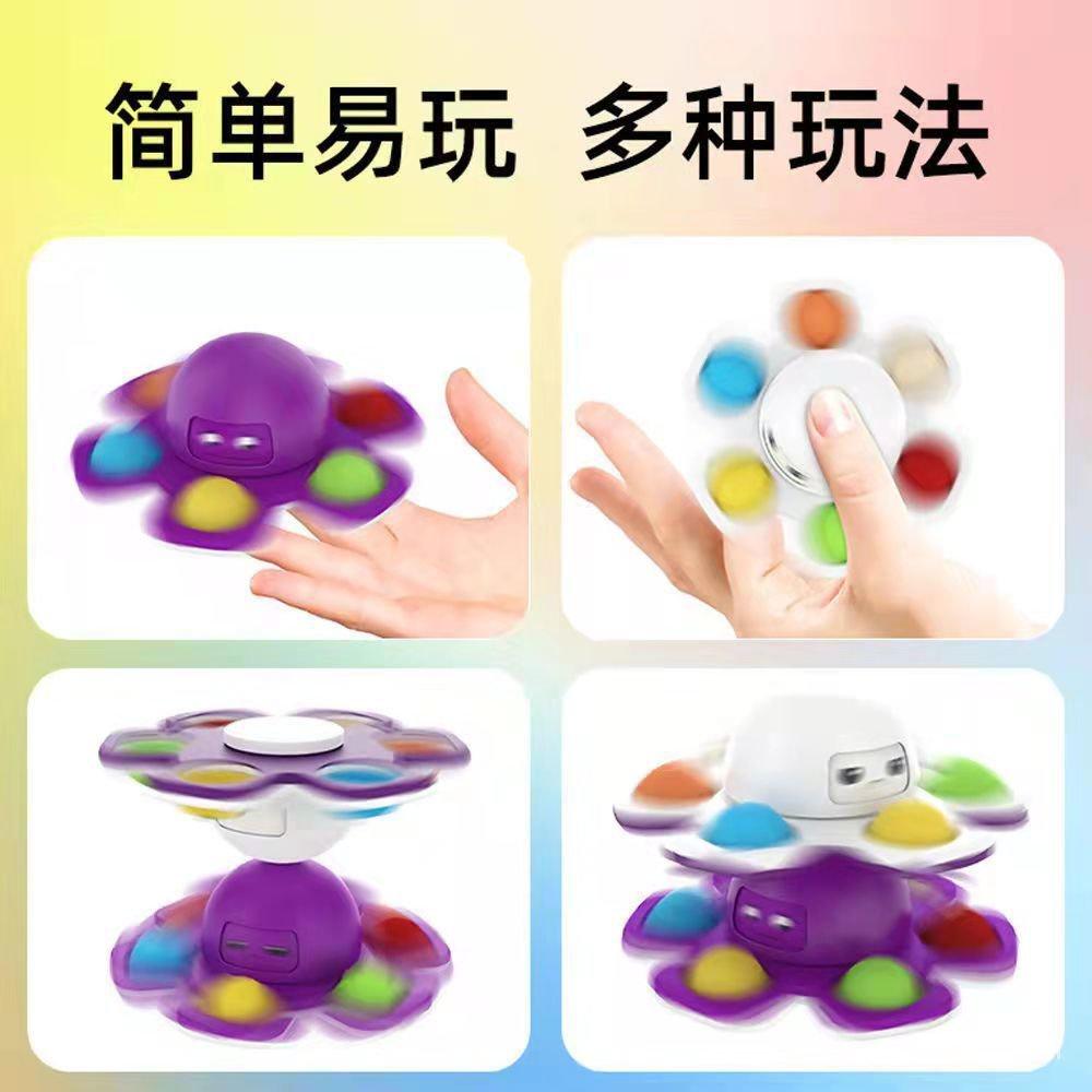 (MỚI) Con quay đồ chơi Fidget Spinner hình bạch tuộc, giúp giảm stress