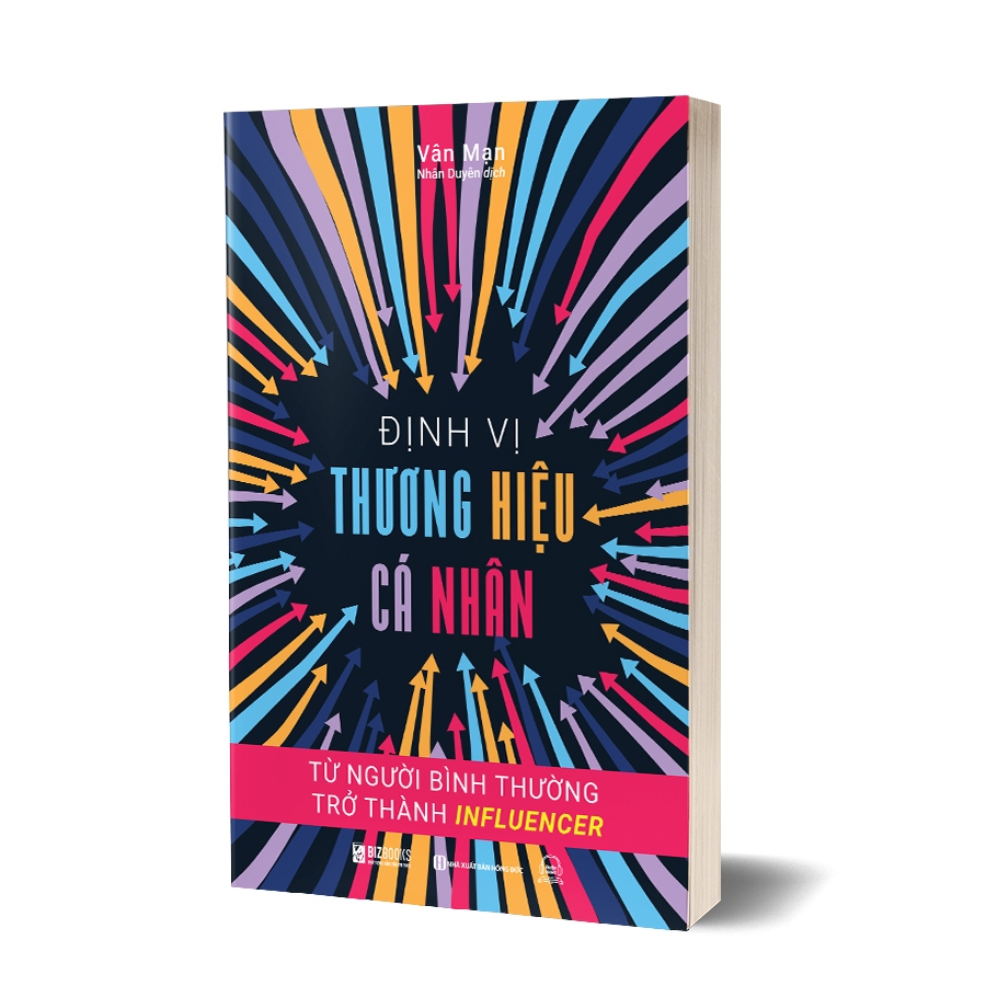 Sách - Định Vị Thương Hiệu Cá Nhân Từ Người Bình Thường Trở Thành Influencer - MC