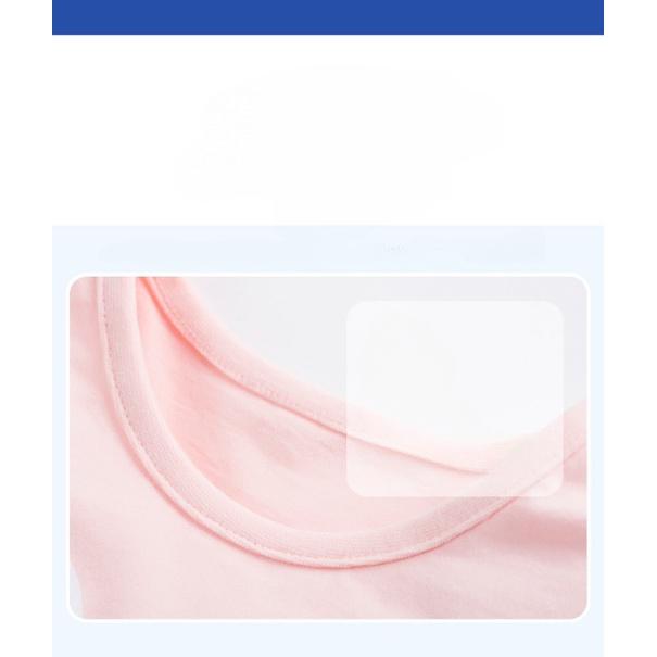 TA167 Váy COTTON cho bé gái LittleMaven Thỏ hồng SY0050