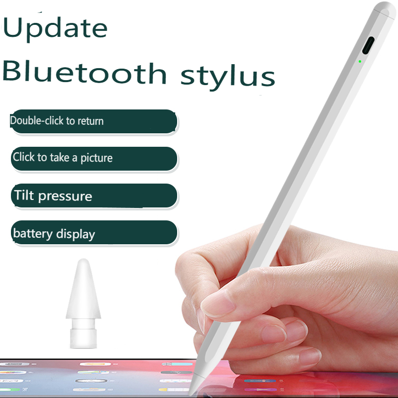 Phù hợp với iPad Pencil Bút cảm ứng Bluetooth Fit cho iPad Pen 2022 2021 2020 2019 2018 Air 5 Bút vẽ màn hình cảm ứng