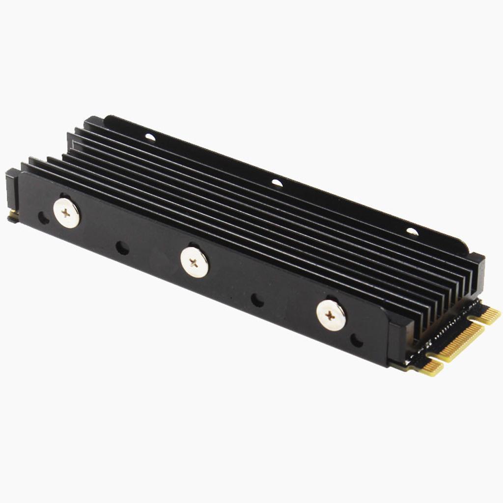 3pcs Aluminum Heatsink For NVMe M.2 2280 SSD w/ Thermal Pad Screws