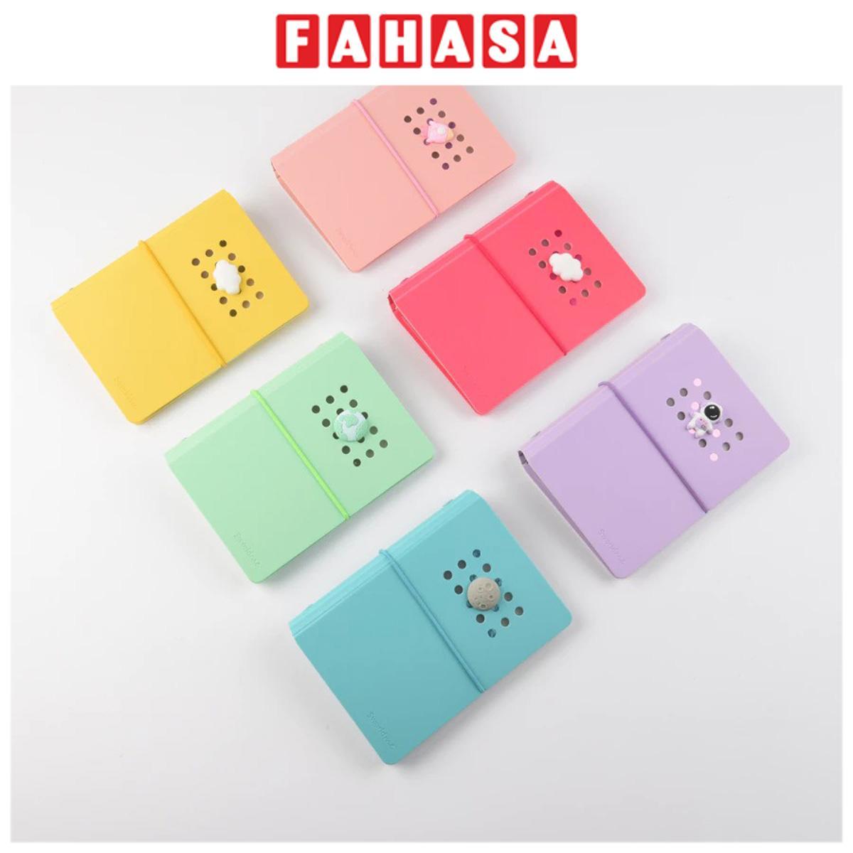 Sổ Còng Trang Trí A6 Bìa Cứng - 80 Trang 4 Lỗ - Sworld ST6188-PE - Purple