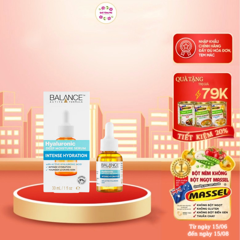 Tinh Chất Serum Dưỡng Da Chính Hãng Balance Active Formula Giúp Sáng Da, Mờ Thâm, Dưỡng Ẩm, Làm Chậm Quá Trình Lão Hóa