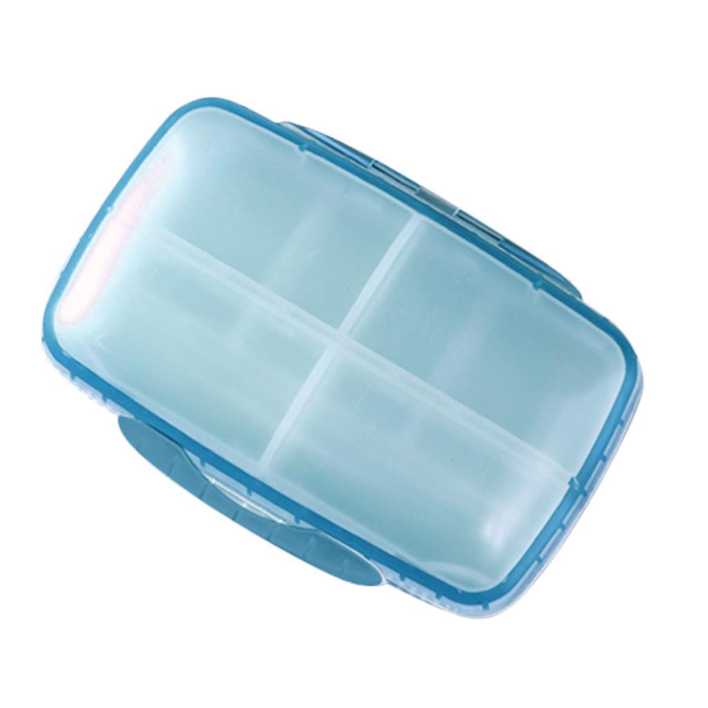 Mini Pill Box Vitamin Medicine Portable Travel Organizer Case Waterproof