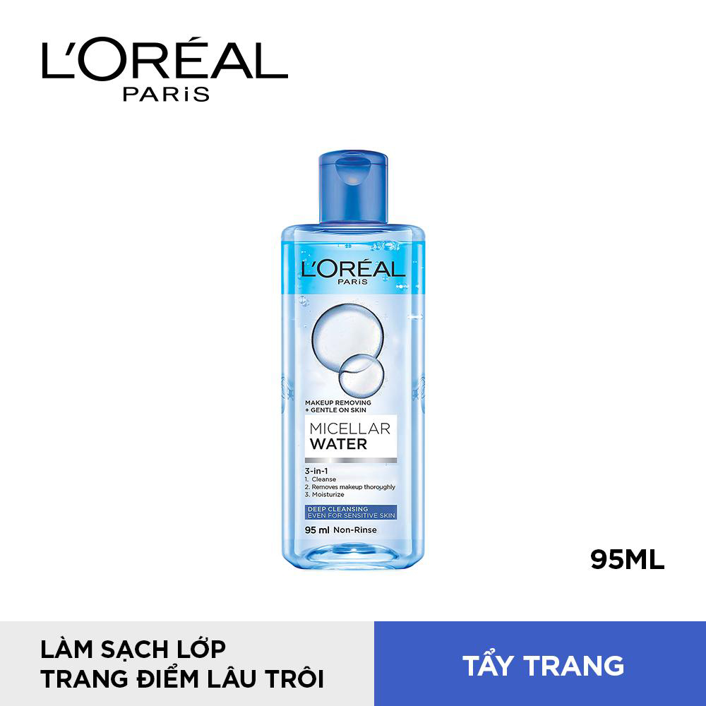 Nước Tẩy Trang L'Oreal 3 In 1 Micellar Làm Sạch Sâu