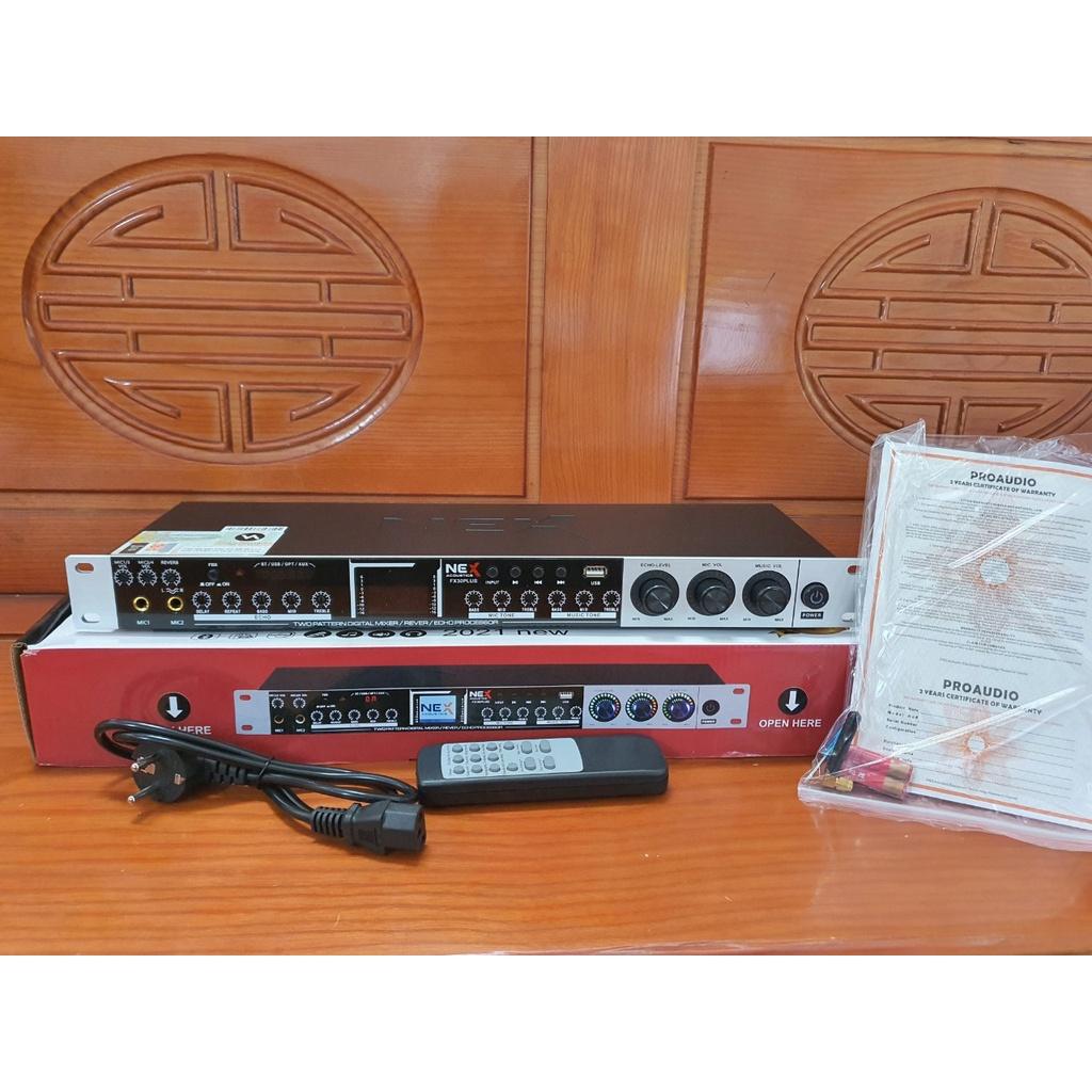 Vang cơ Karaoke Nex FX30plus có remote điều khiển- New 2021