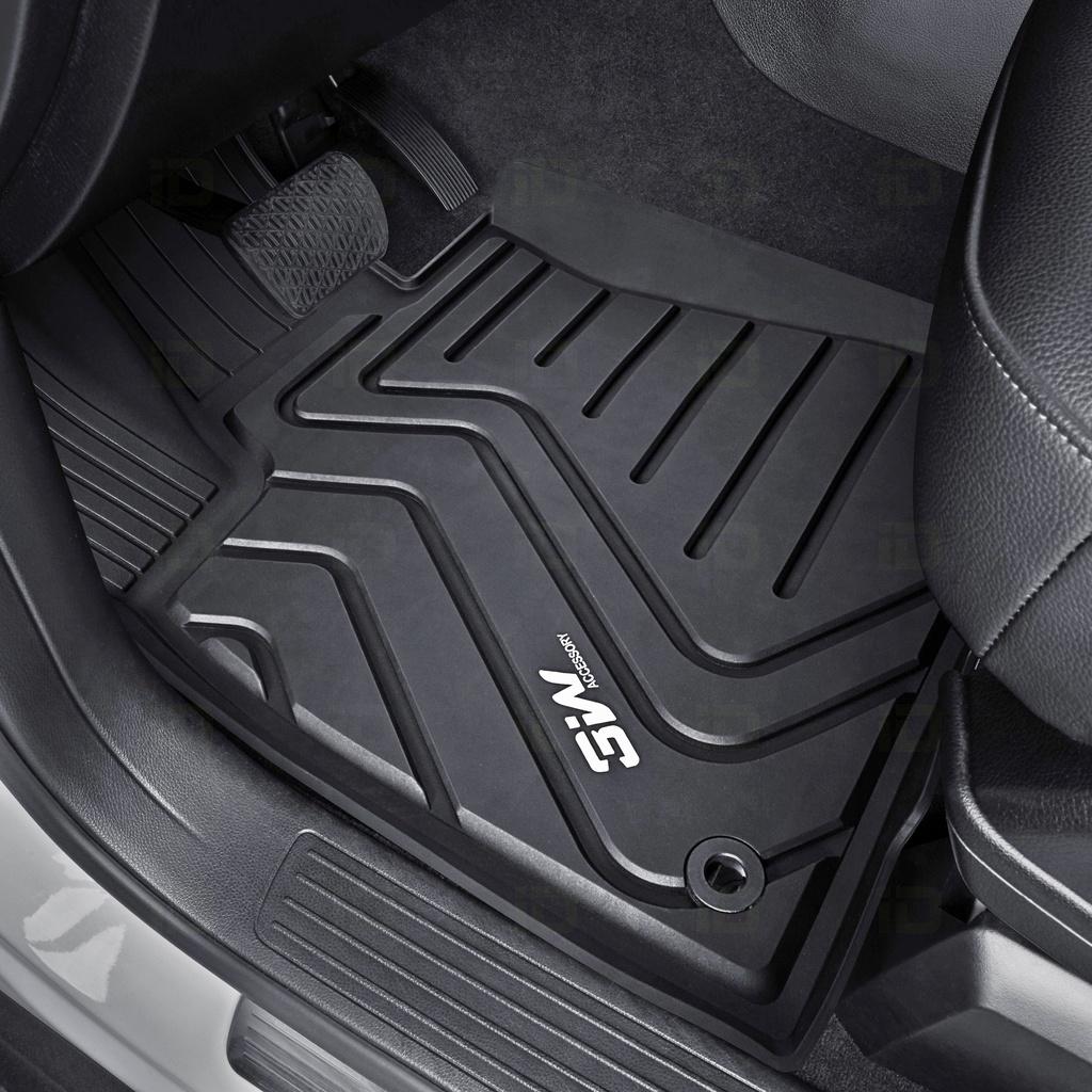 Thảm lót sàn xe ô tô Lexus GX 2012- đến nay Nhãn hiệu Macsim 3W chất liệu nhựa TPE đúc khuôn cao cấp - màu đen