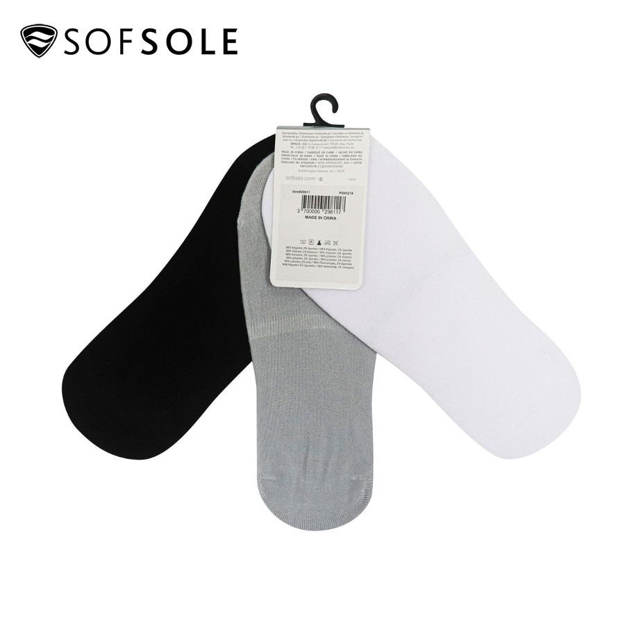 Vớ thể thao unisex Sofsole - 29811 (3 đôi)