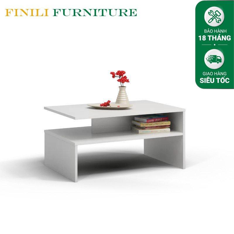 Bàn trà sofa thiết kế độc đáo gỗ MDF phủ melamine FBT02