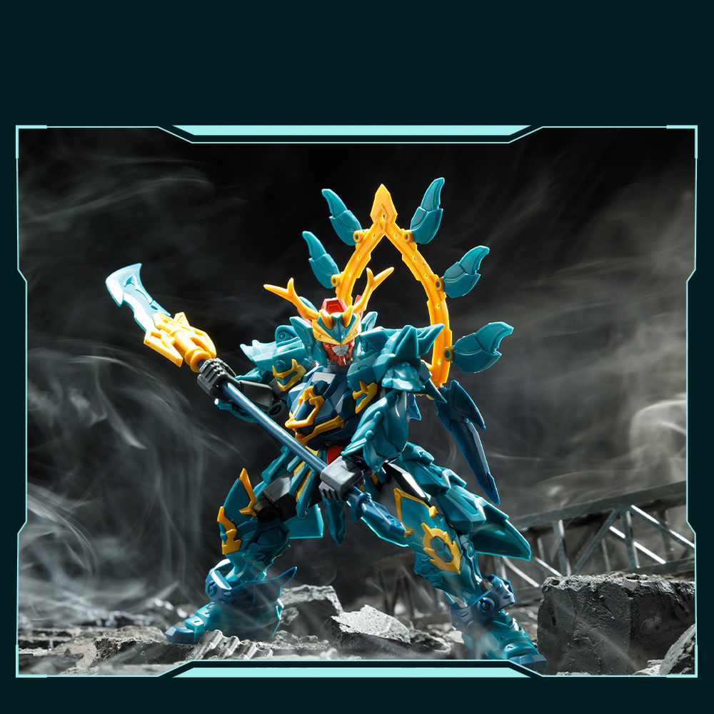 Đồ Chơi Lắp Ráp Model Kit Nhân Vật Ngẫu Nhiên 7 Trong 1 - Sembo 900019