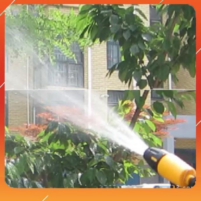 Bộ dây vòi xịt bơm nước tưới rửa , tăng áp 3 lần, loại 20m 206319 đầu đồng,cút đồng, + mở chai