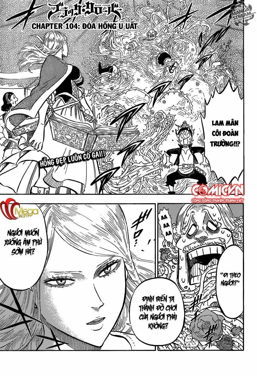 black clover - pháp sư không phép thuật chapter 104 1