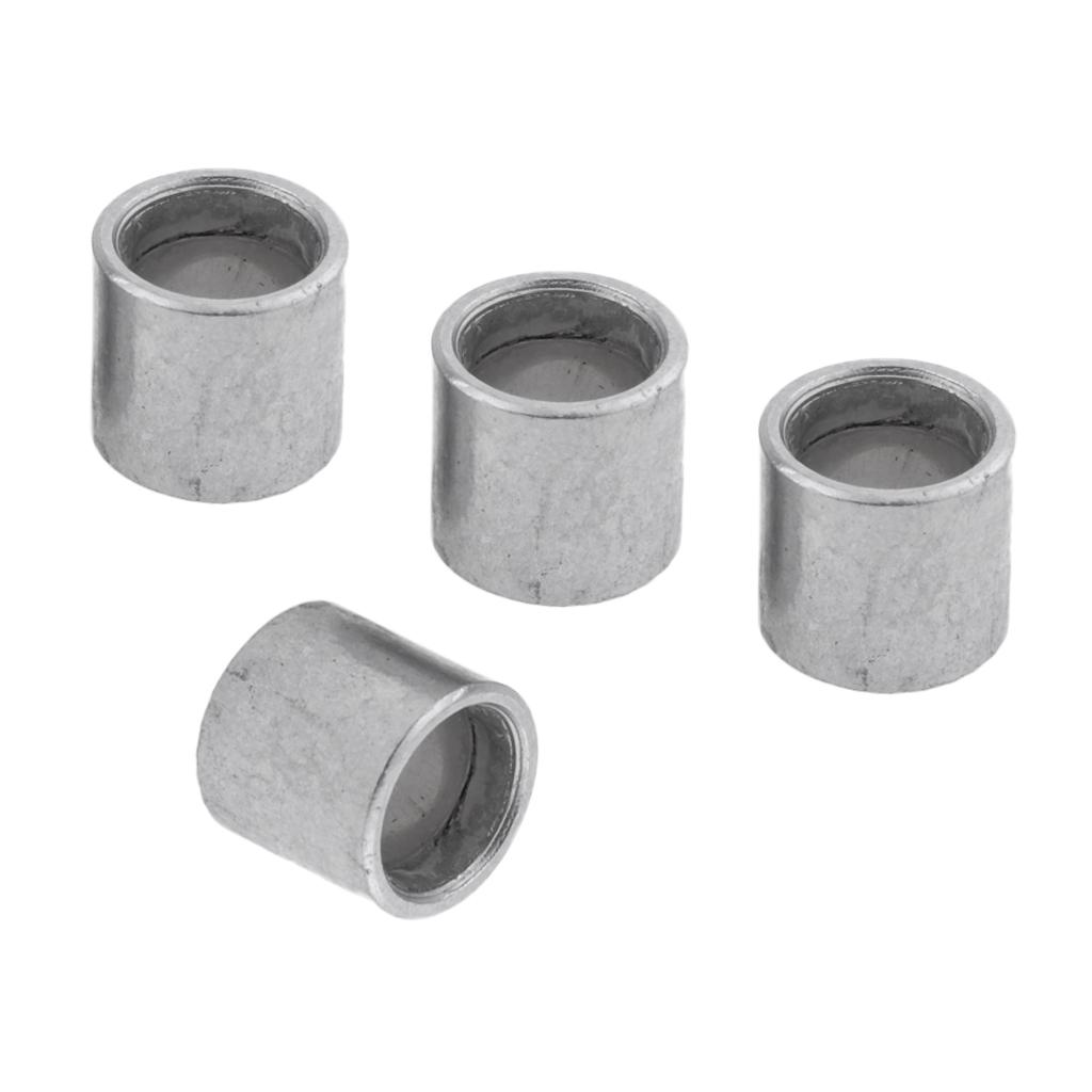 2x4 Pieces Aluminum Replacement Skateboard Bearing Spacers Longboard Hardware