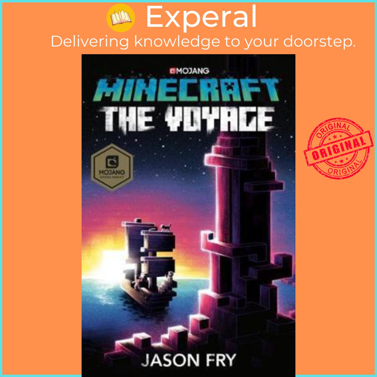 Sách - Minecraft: The Voyage : An Official Minecraft Novel by Jason Fry (US edition, hardcover)