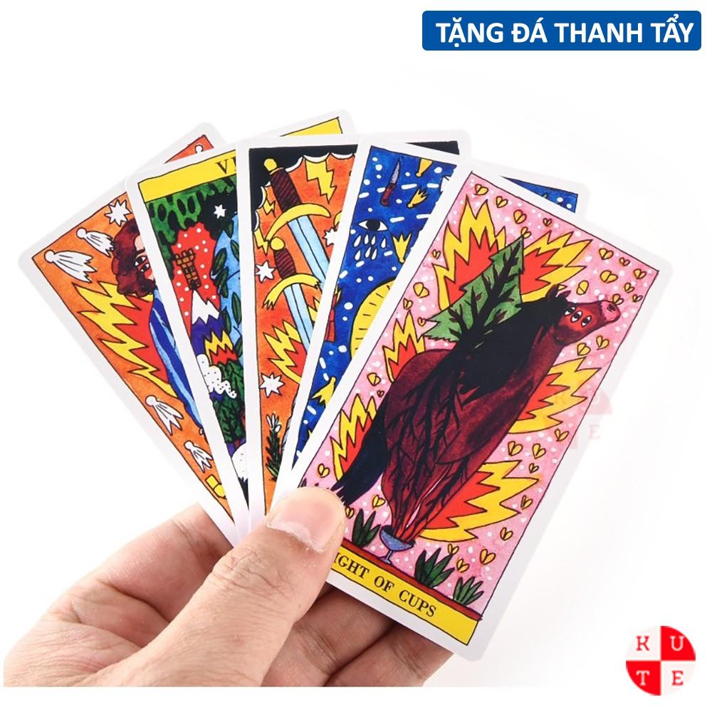 Bài Tarot Del Fuego 78 Lá Bài Tặng File Tiếng Anh Và Đá Thanh Tẩy