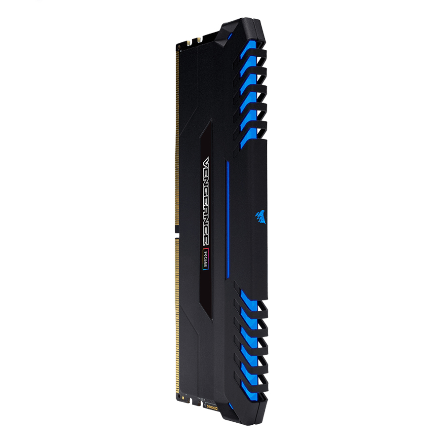 Bộ 2 Thanh RAM PC Corsair Vengeance RGB 8GB DDR4 3200MHz LED RGB - Hàng Chính Hãng