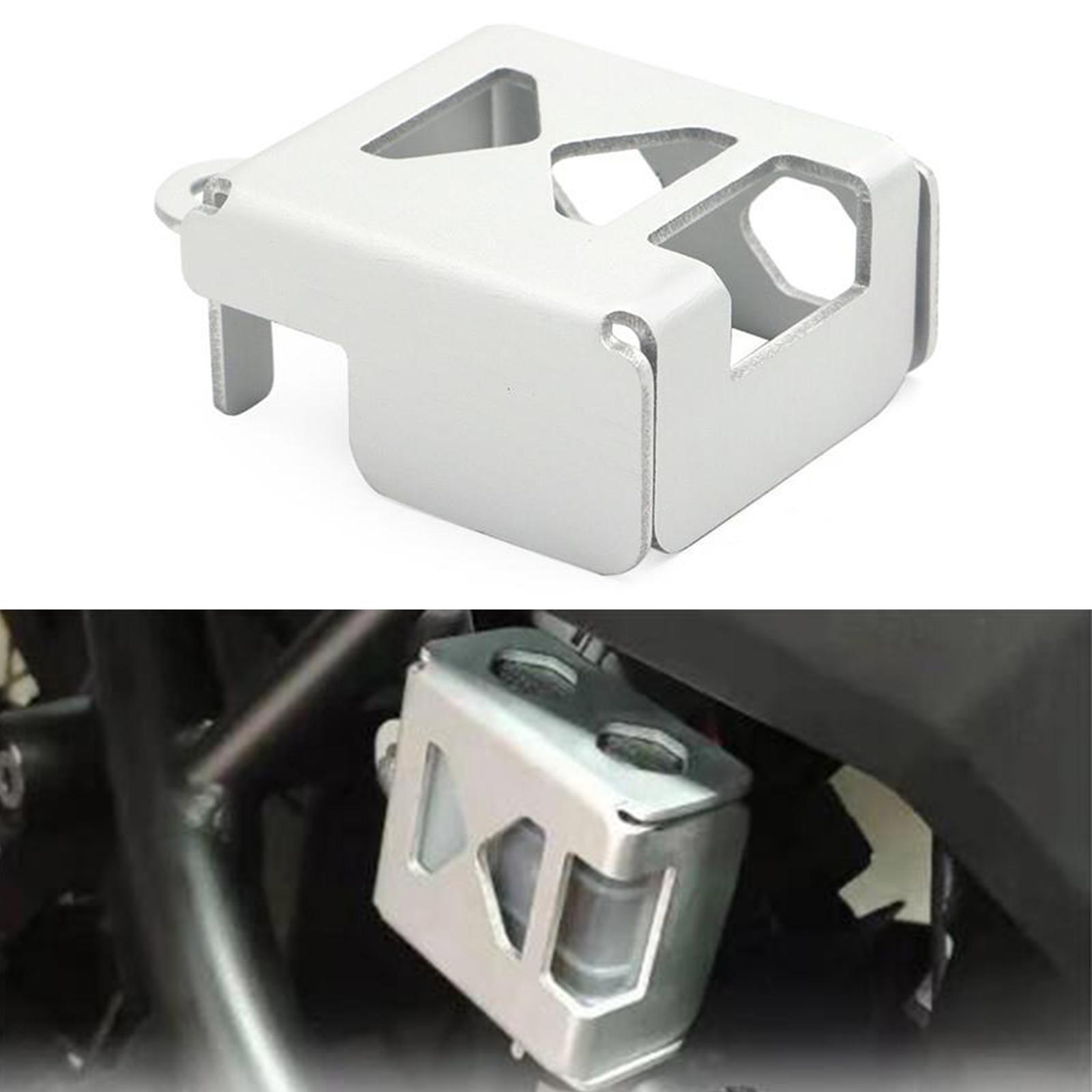 Practical Durable Motorcycle, Brake Pump Fluid Reservoir Guard, Replacement Protective, Fits for Suzuki Accessories