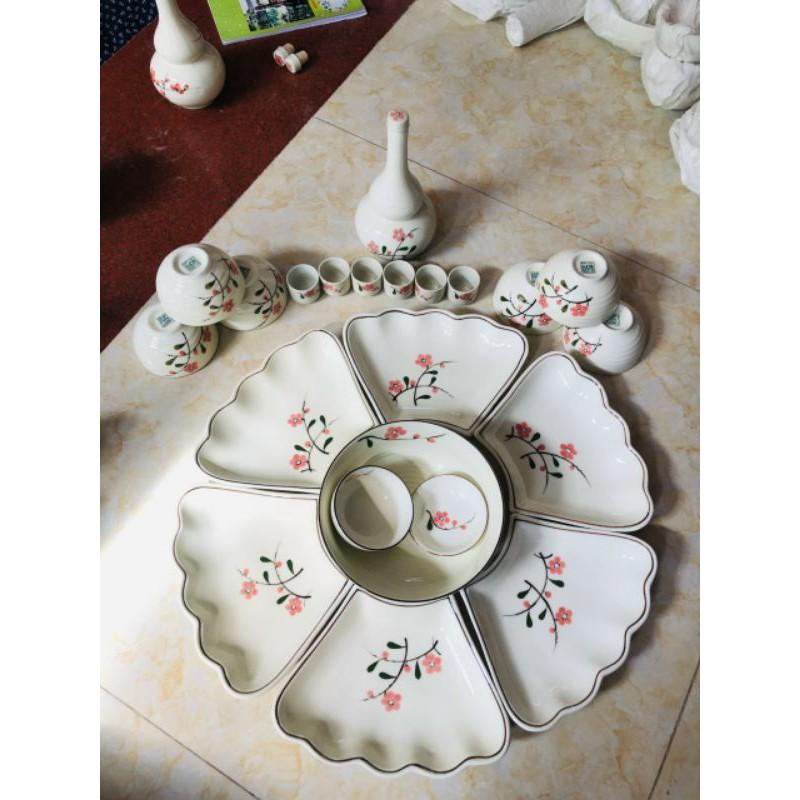 Bộ bát đĩa hoa mặt trời 15 món