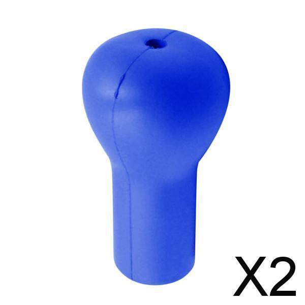 2xFishing Rod Waist Holder Butt Cushion Gimbal Fishing Fighting Nonslip Blue