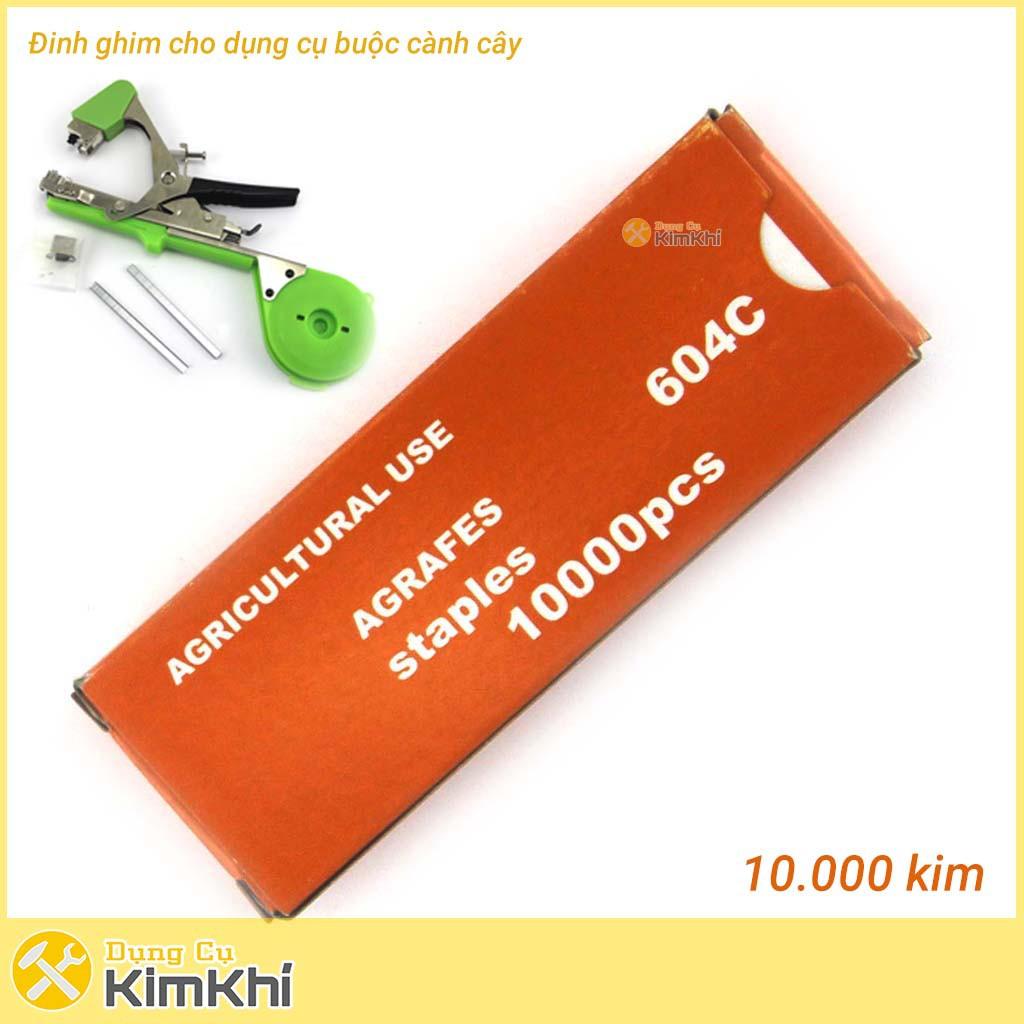 Hộp ghim bấm 604C 10000 kim cho dụng cụ buộc cành cây tự động