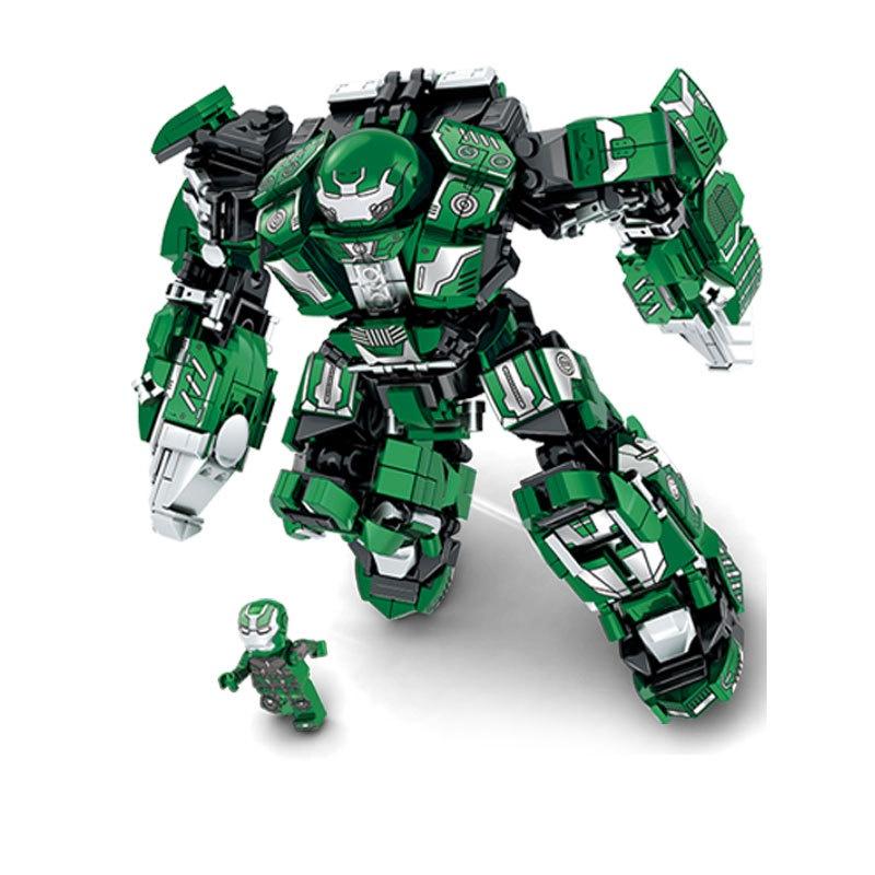 Đồ chơi Lắp Ráp Siêu anh hùng Hulkbuster MK26, LY76030 Marvel Ironman, Xếp hình thông minh