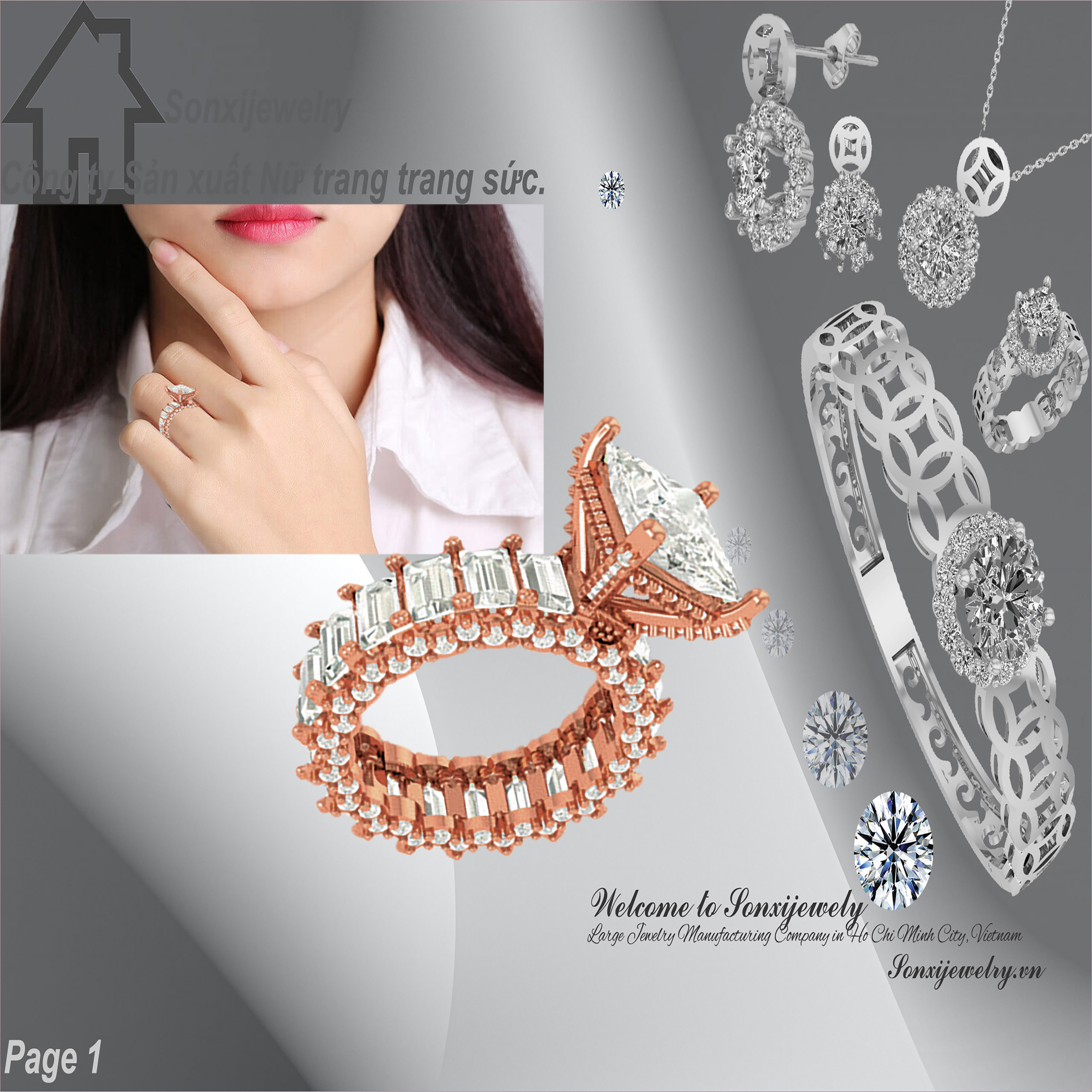 NHẪN NỮ BÁN CHẠY MẪU ĐẸP 507