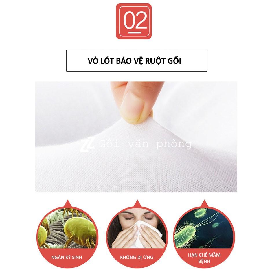 Gối chữ C kê cổ cao su non mặt gáy siêu dày ZURI PILLOW GLC-05