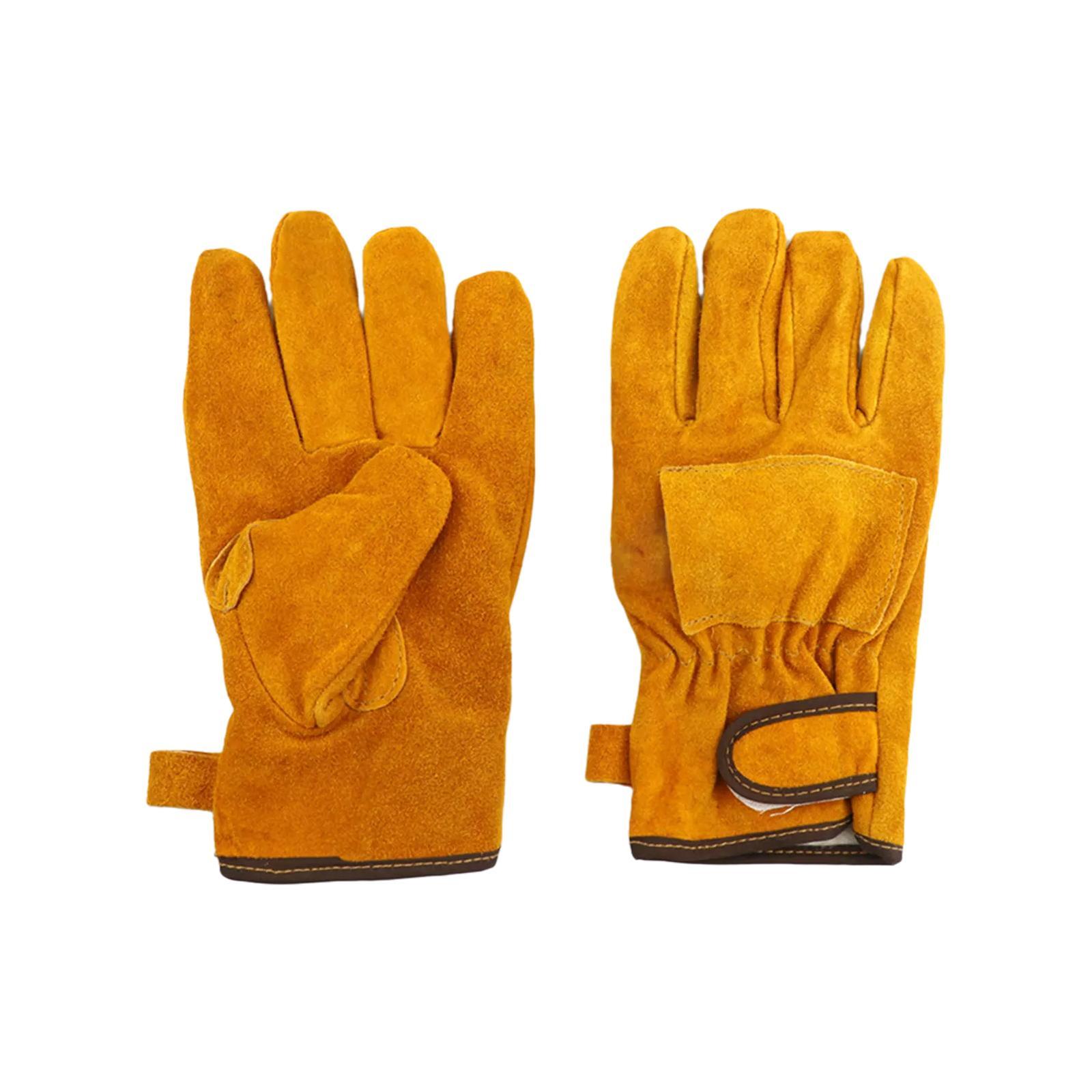 Heat Resistant Gloves Oven BBQ Mitts for Cooking Camping