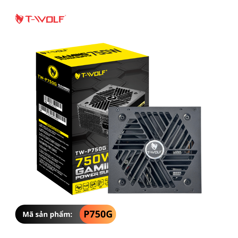 Nguồn Máy Tính T-WOLF TW-P750G – Hàng Chính Hãng
