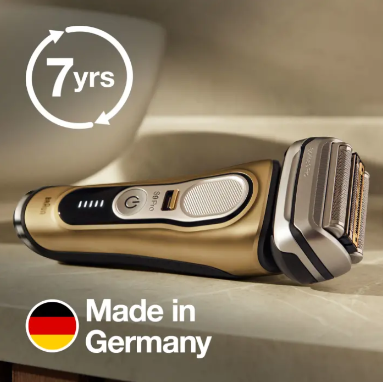 Máy cạo râu điện Braun Series 9 Pro 9419s Wet &amp; Dry Shaver Gold - Made In Germany