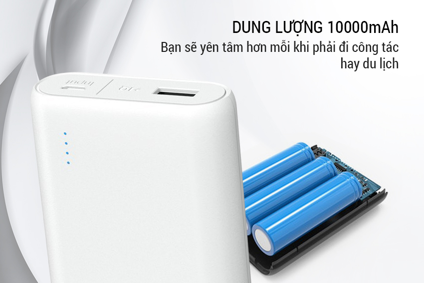 Pin Sạc Dự Phòng Anker PowerCore 10000mAh - A1263 - Hàng Chính Hãng