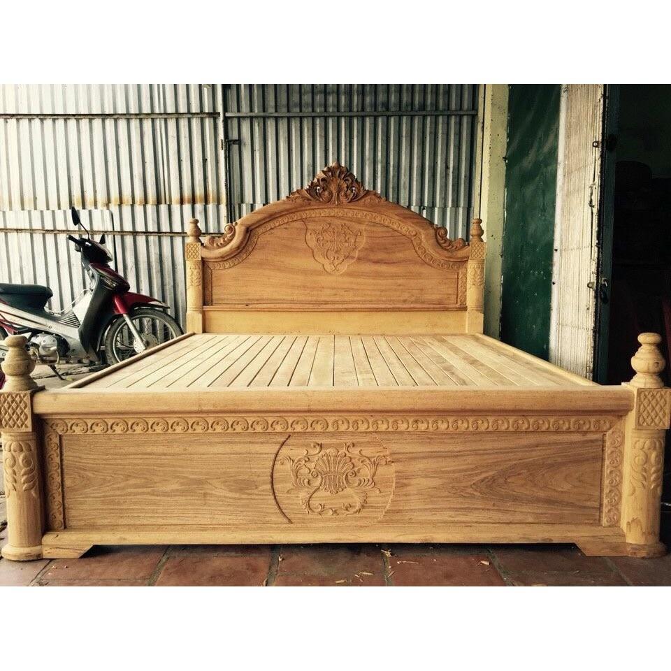 Giường Gỗ Gụ