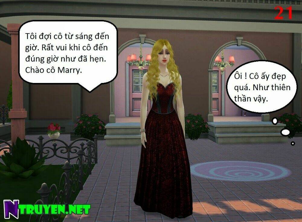 mysterious girl - truyện sims chapter 2 19