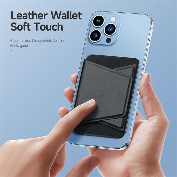 Ví Da Từ Tính Đựng Thẻ Kèm Chân Đế Dành Cho iPhone 14 Series, 13 Series, 12 Series Dux Ducis Magnetic Leather Wallet Stand - Hàng Chính Hãng